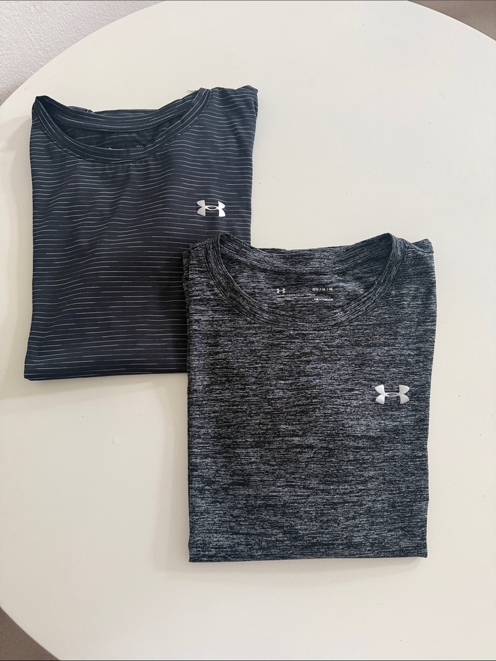 Under Armour Women’s 2 pack  Grey Tech Tee - Short Sleeve Performance Shirt